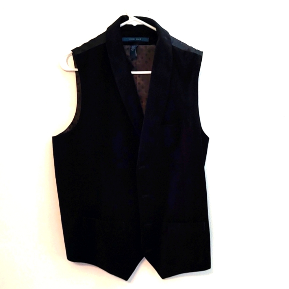 Perry Ellis velour vest sz. Large